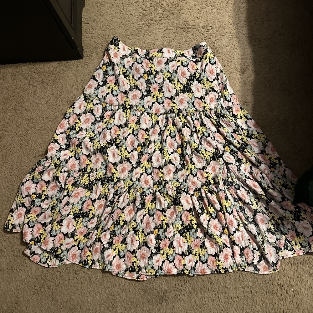 Floral skirt